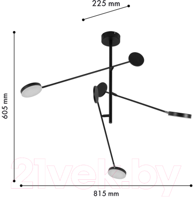 Люстра FAVOURITE 4572-3C
