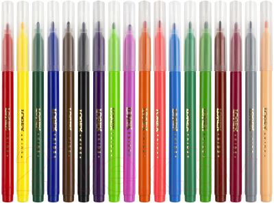 Фломастеры Lorex Kids / LXKFPCL-18