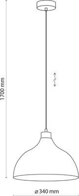 Потолочный светильник TK Lighting Cap Beige 5664