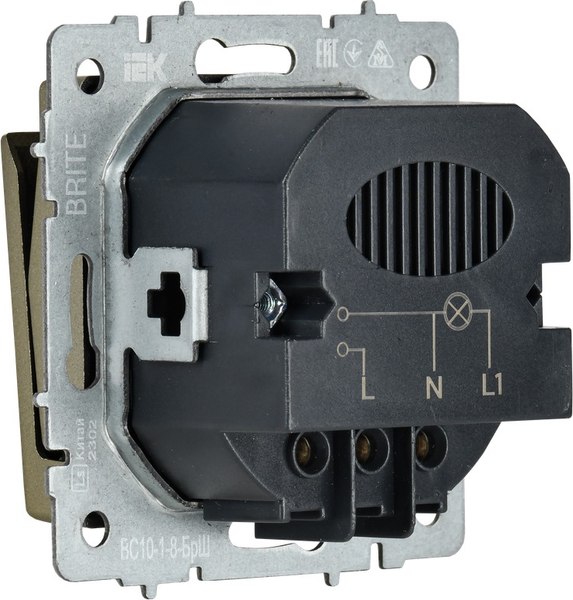 Выключатель IEK Brite BR-V11-0-10-K37