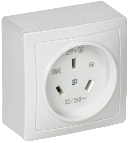 Розетка штепсельная IEK ERP10-032-K01 - фото