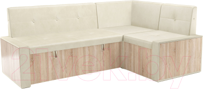 Уголок кухонный мягкий Mebel-Ars Таллин 191x83x121 - фото