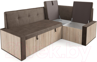 Уголок кухонный мягкий Mebel-Ars Таллин 191x83x121