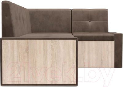 Уголок кухонный мягкий Mebel-Ars Таллин 211x83x141