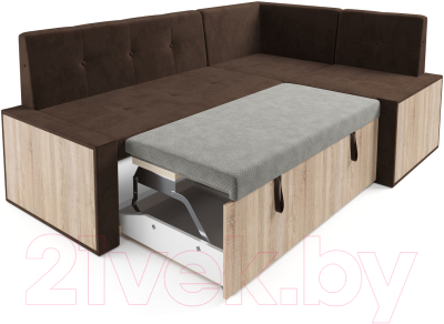 Уголок кухонный мягкий Mebel-Ars Таллин 191x83x121