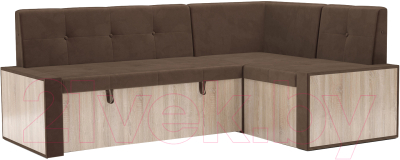 Уголок кухонный мягкий Mebel-Ars Таллин 211x83x141 - фото