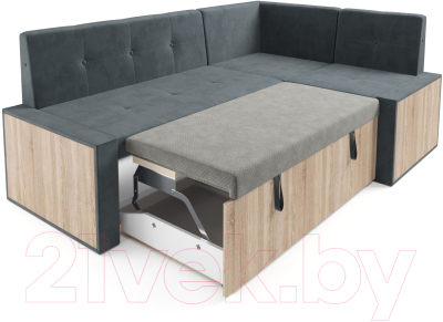 Уголок кухонный мягкий Mebel-Ars Таллин 191x83x121