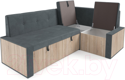 Уголок кухонный мягкий Mebel-Ars Таллин 191x83x121