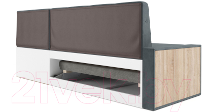 Уголок кухонный мягкий Mebel-Ars Таллин 211x83x141