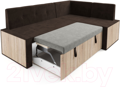 Уголок кухонный мягкий Mebel-Ars Таллин 191x83x121