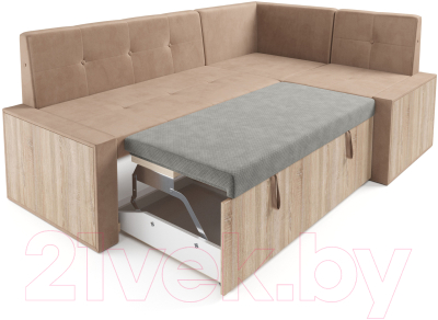 Уголок кухонный мягкий Mebel-Ars Таллин 191x83x121