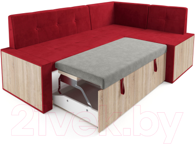 Уголок кухонный мягкий Mebel-Ars Таллин 211x83x141