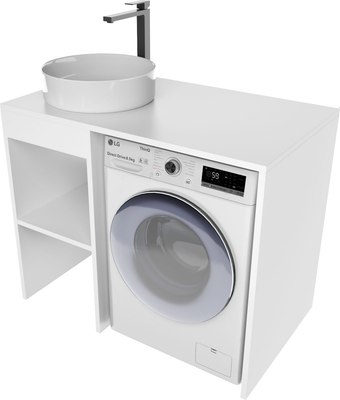 Тумба под умывальник ЗОВ Стамбул 100 / S100LWP0LWPWM - фото