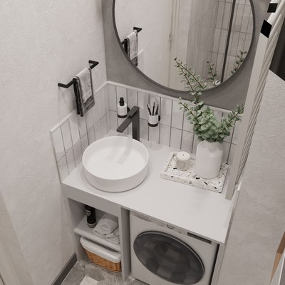 Тумба под умывальник ЗОВ Стамбул 100 / S100LWP0LWPWM