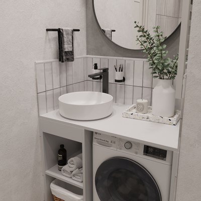 Тумба под умывальник ЗОВ Стамбул 100 / S100LWP0LWPWM