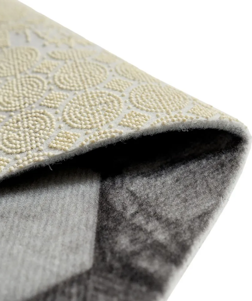 Коврик Shahintex Icarpet Print антискользящий 128 Соты Мрамор 50x80 / 826674