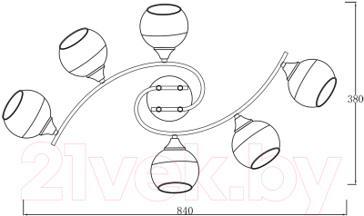 Люстра ESCADA 539/6