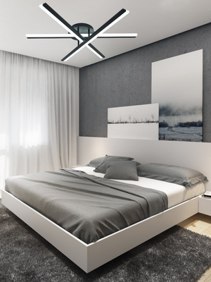 Потолочный светильник Mirastyle XL-630116/3 SBK