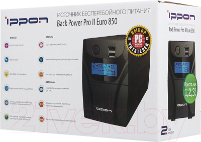 ИБП IPPON Back Power Pro II Euro 850 / 1005575