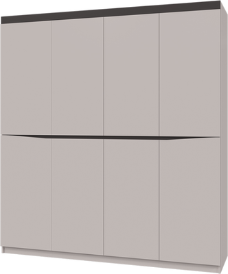 Шкаф Bravo Мебель Тиана ШР-3 Без зеркала - фото