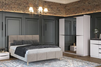 Шкаф Bravo Мебель Тиана ШР-3 Без зеркала