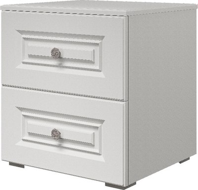 Прикроватная тумба Bravo Мебель Олимп 2ящ. - фото