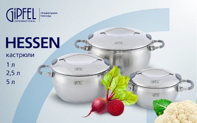 Кастрюля Gipfel Hessen 52619