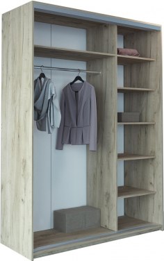 Шкаф-купе Stolline Бристоль 3-х дверный / 451.03