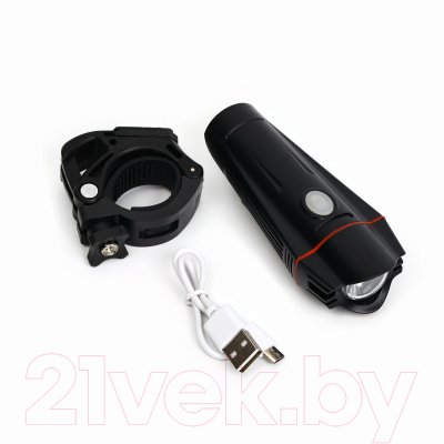 Фонарь для велосипеда Sima-Land Передний аккумуляторный Водонепроницаемый / 10703169