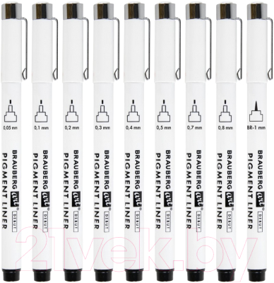 Набор капиллярных ручек Brauberg Art Debut / 143944