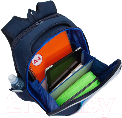 Школьный рюкзак Grizzly RAf-493-6