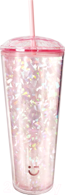 Многоразовый стакан Miniso Rose Gold Series 5881 - фото