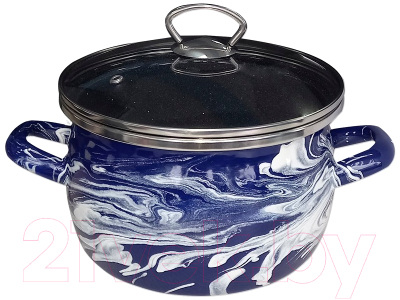 Кастрюля Сантэкс Шейк Серый гранит 1-2440111 - фото