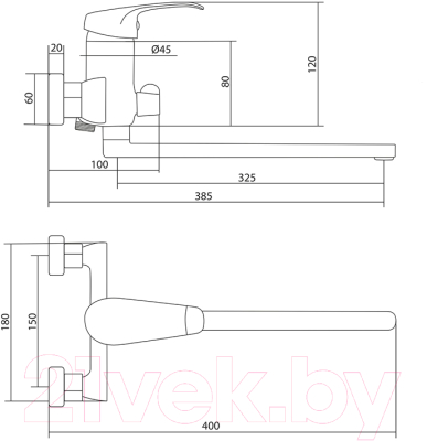 Смеситель Славен СЛ-ОД-К31