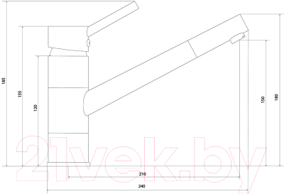 Смеситель Славен СЛ-ОД-Д23