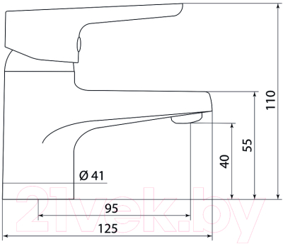 Смеситель Славен СЛ-ОД-З10