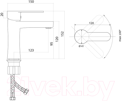 Смеситель Славен СЛ-ОД-Ф10