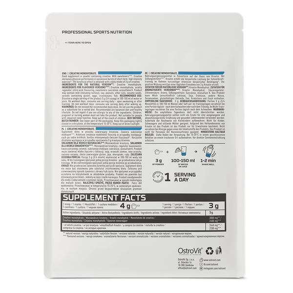 Креатин OstroVit Monohydrate
