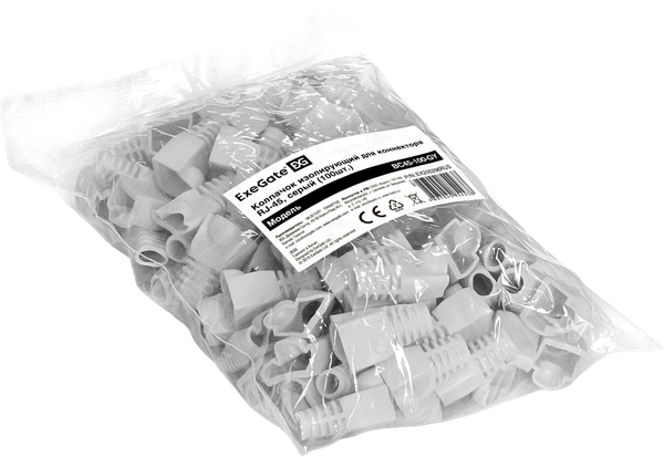 Колпачок для кабеля ExeGate RJ-45 / EX205296RUS - фото