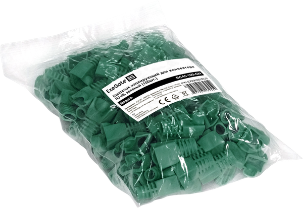 Колпачок для кабеля ExeGate RJ-45 / EX292852RUS - фото