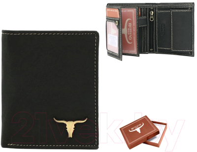 Портмоне Cedar Buffalo Wild / RM-24-16-BAW-5719