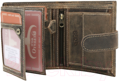 Портмоне Cedar Buffalo Wild / RM-24-16L-BAW-5740