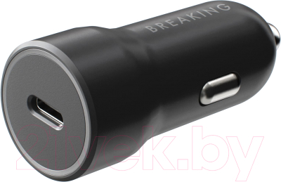 Адаптер питания автомобильный Breaking А02 USB-C / 23180 - фото
