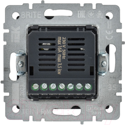 Термостат для климатической техники IEK Brite BR-RT11-K35