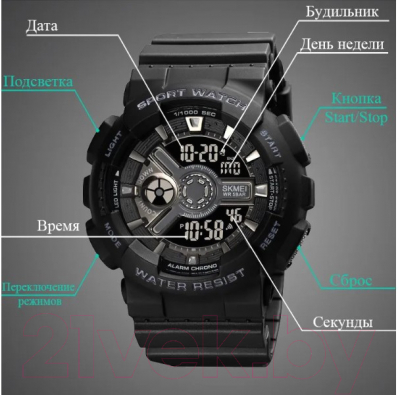 Часы наручные мужские Skmei 1828