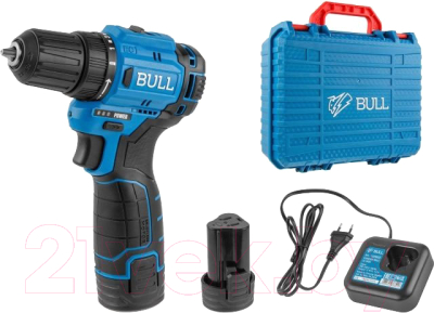Профессиональная дрель-шуруповерт Bull SR 1203 / 1329601 - фото