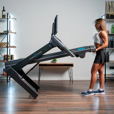 Электрическая беговая дорожка Oxygen Fitness Cobalt Lcd Pro