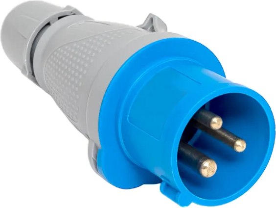 Вилка штепсельная EKF ps-013-16-220-PRO - фото