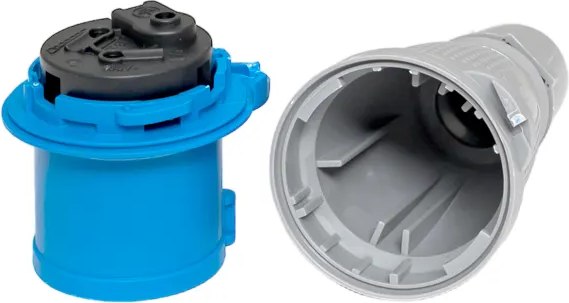 Вилка штепсельная EKF ps-013-16-220-PRO