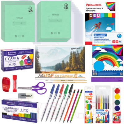 Набор школьника Brauberg В подарочной коробке / 880949